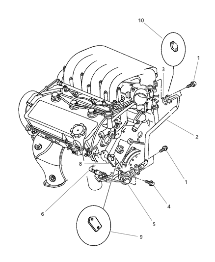 Screw (M6 X 1.00 X 35 ) (Not Serviced) Diagram for 4591374
