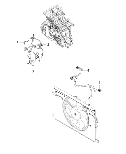 1998 Chrysler Sebring Relay Diagram for 6106580AA