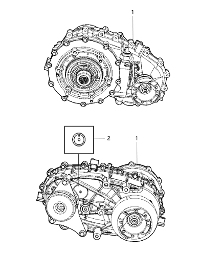 Transfer Case Np241 Diagram for 52111013AG