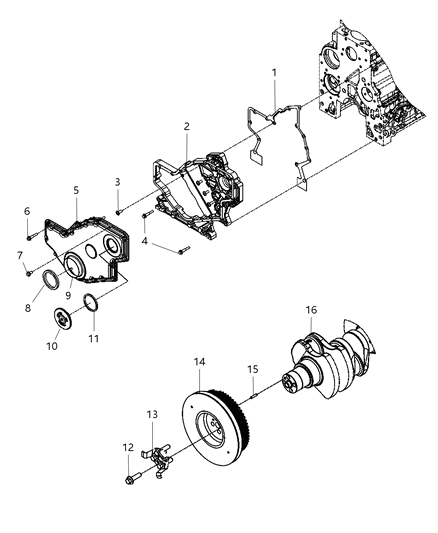 Cover Access Diagram for 5086850AB