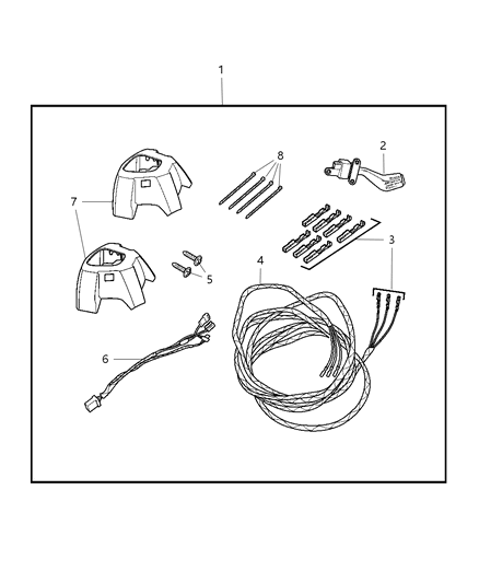 Control Package Speed Control Diagram for 82210878