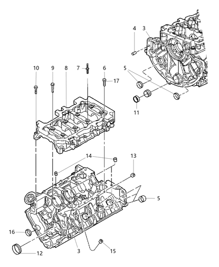 Engine Long Block Diagram for R2637056AB