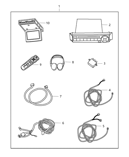 Harness Diagram for 68004932AA