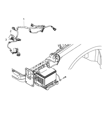 Wiring Battery Diagram for 4795599AE