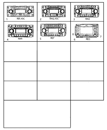 Radio AM/FM With CD And Equalizer Diagram for 5091176AF