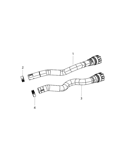 Hose Heater Supply Diagram for 55111478AC