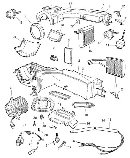 Washer A/C Unit Mounting Stud Diagram for 6031087