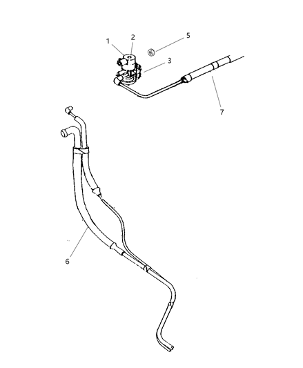 Harness Canister Purge Diagram for 52102698AD