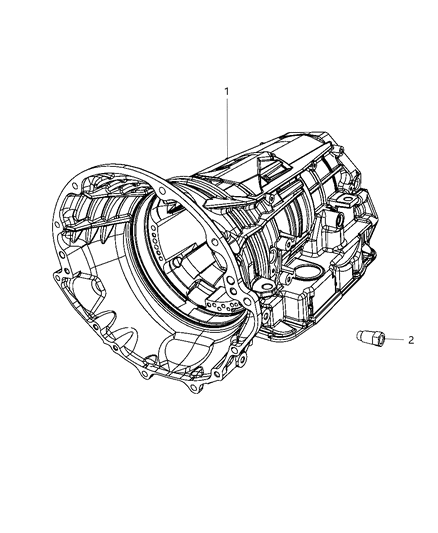 Case Package Transmission Diagram for 5189883AC