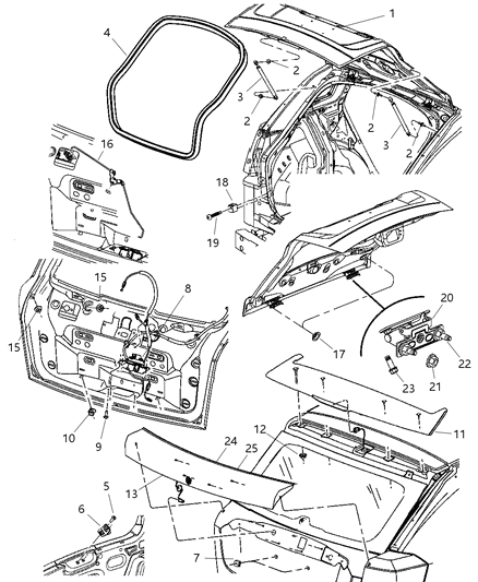 Ball Stud Diagram for 6507844AA