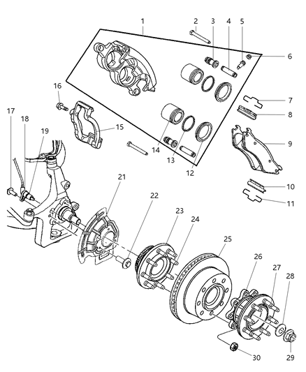 Nut Hexagon .562-18 Diagram for 4746899
