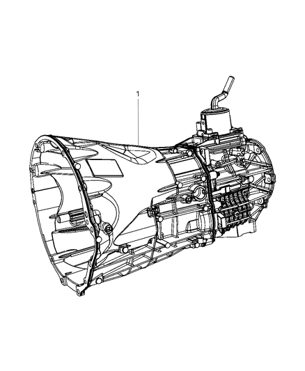 Transmission Diagram for 68050145AA