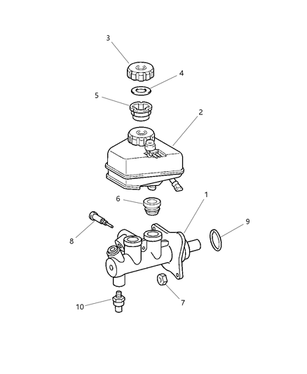 Sensor Pressure Diagram for 5127470AA