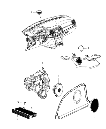 Amplifier Diagram for 5064533AG