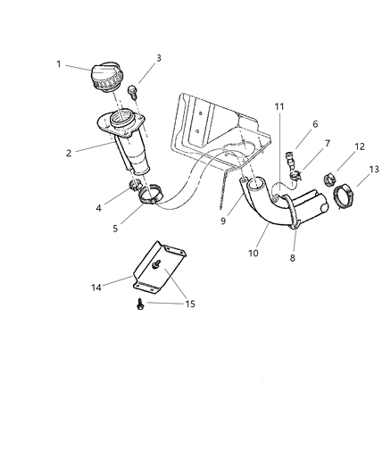 Clamp Hose Clamp Inside Diameter 13-14.9Mm Diagram for 6502450