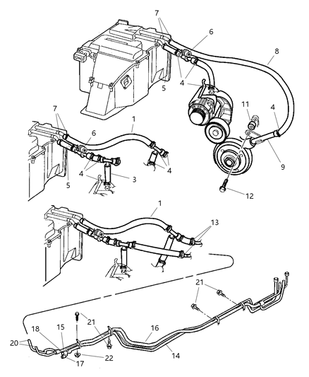 2025 Ram 3500 Valve, Combo (Low Pressure Cut-Off & Electronic Switch) Diagram for 4677045