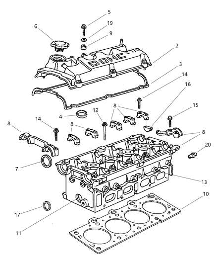Plug Pipe [.250-18X.560] Diagram for 6036020AA