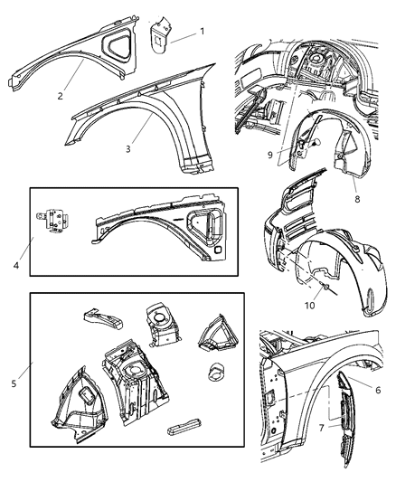 Foam Blocker Diagram for 5065186AB