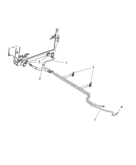 2022 Jeep Grand Wagoneer Valve Oil Cooler Pressure Diagram for 52028463AD