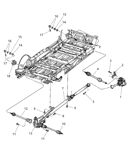Bolt Hexagon Head M8X1.25X70 Diagram for 6504257