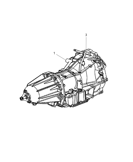 2000 Chrysler Voyager Converter Package Torque Diagram for 5093944AC