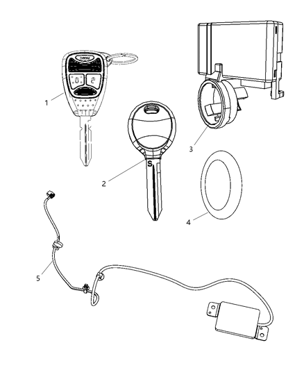 Module Receiver Diagram for 5026218AM