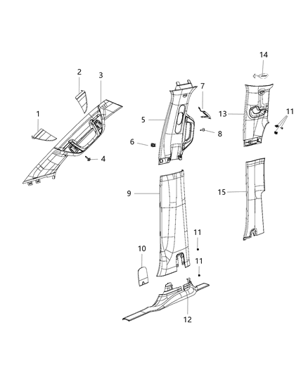 Plug C Pillar Diagram for 6WA71TX7AA