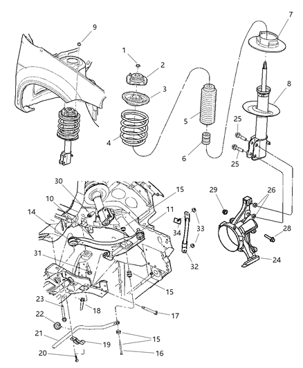 Arm Control Diagram for 5272237AF