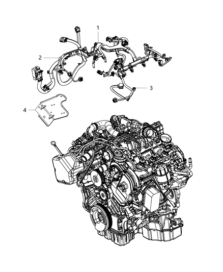2005 Jeep Liberty Wiring Jumper Diesel Throttle Diagram for 68164497AB