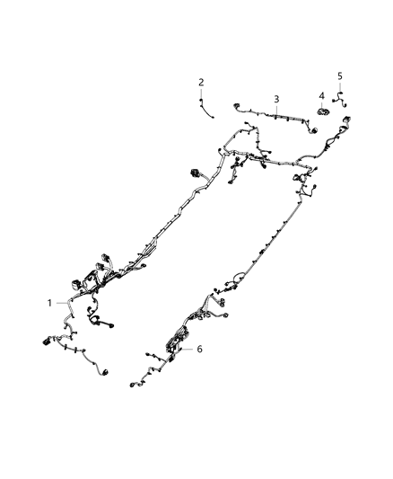 Wiring Jumper Swing Gate Diagram for 68351170AA