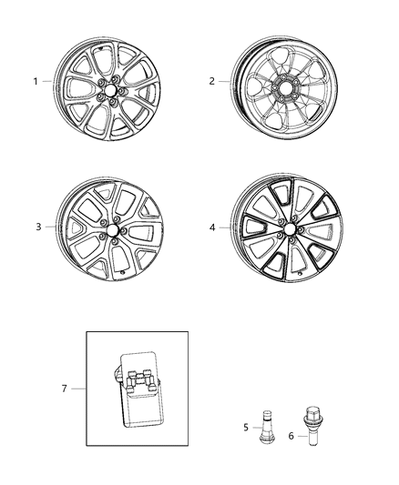 Wheel Steel Diagram for 5NA92S4AAA