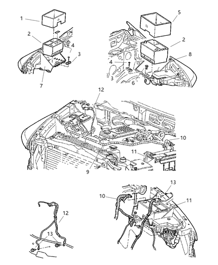 Support Battery Diagram for BA065600EX