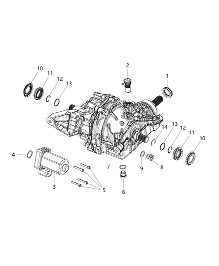 Plug Magnet Diagram for 68408723AA