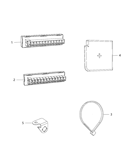 1990 Jeep Wagoneer Can Bus Connector Star for Electrical Repair Info, Brown Diagram for 68084588AA