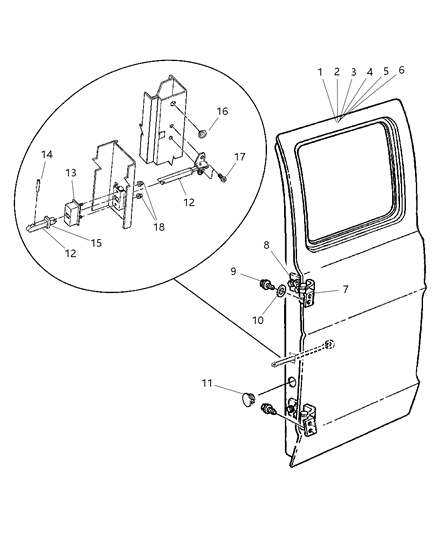Housing Door Remote Control Diagram for 55346728