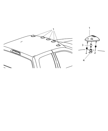 Wiring Header Diagram for 68032543AC