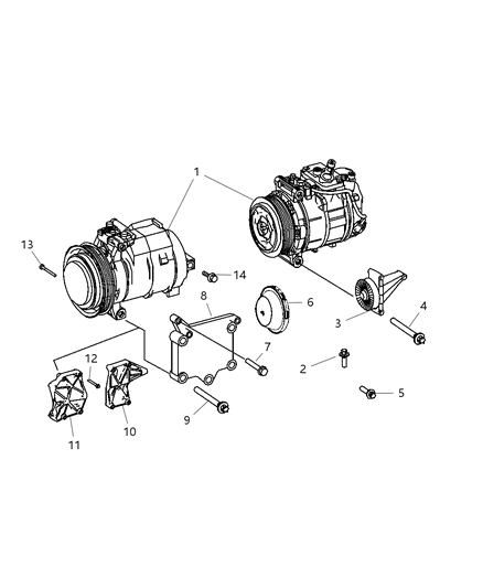 2017 Ram ProMaster 3500 Screw Diagram for 5102611AA