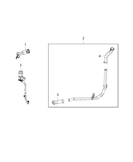 Tube Vent Diagram for 68297723AB