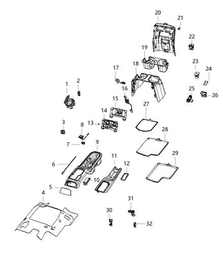 Power Outlet Inverter Diagram for 68347427AA