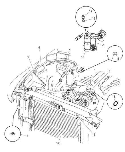 O Ring Low Pressure Cutout Switch Diagram for 4728705