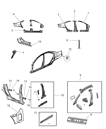 1984 Dodge 600 Exhauster A/C Air Diagram for 5264595AE