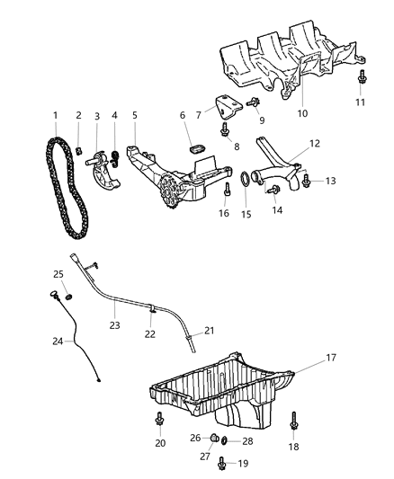 Plug Drain [M12 X 1.50 X 21.00] Diagram for 5175340AA