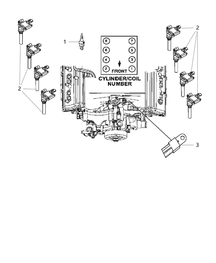 1984 Dodge B350 Coil Ignition Diagram for 56029129AF