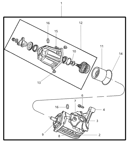2005 Dodge Durango Plug Diagram for 5134907AA