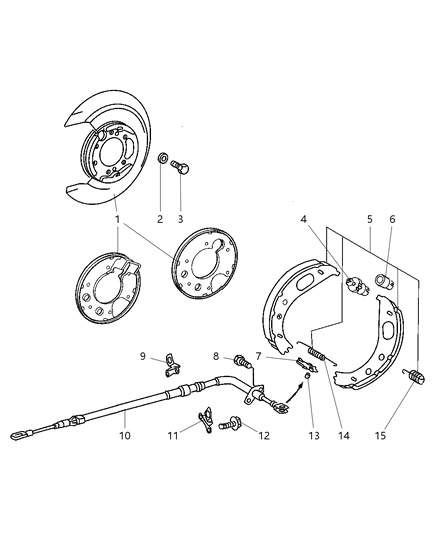 Bushing Diagram for 5139233AA