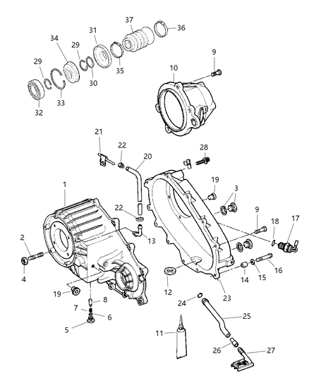 2017 Jeep Grand Cherokee Switch, Transfer Case Indicator Diagram for 56006755