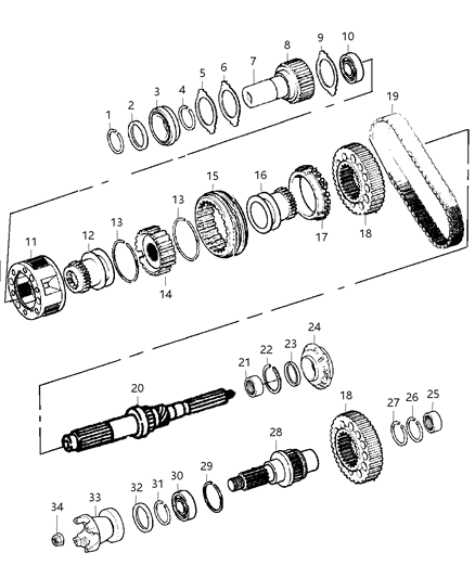 Seal Input Diagram for 5086315AA