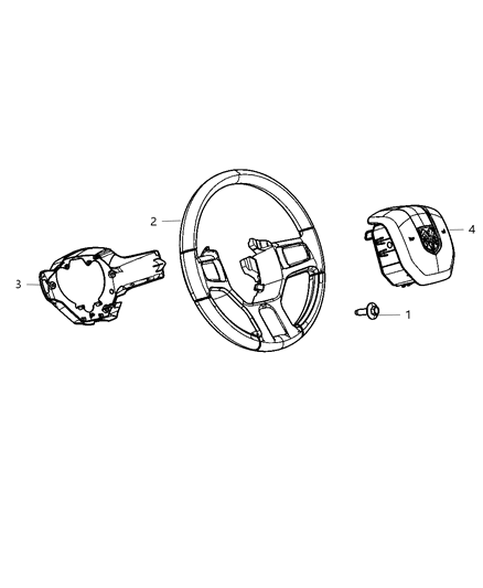 Wheel Steering Diagram for 1EF55XDVAJ