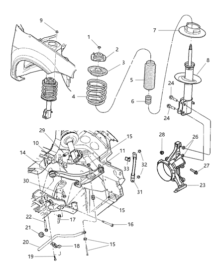 1984 Dodge Aries Arm Control Diagram for 5272237AF