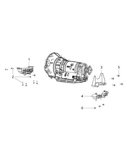 2006 Jeep Liberty Insulator Diagram for 68147348AA